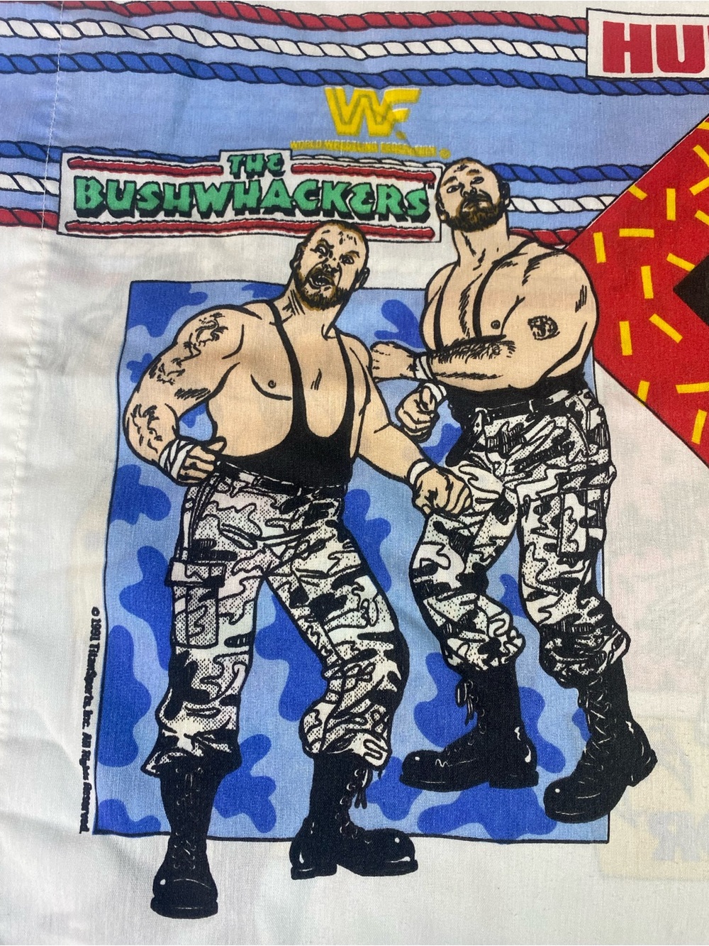 Vintage WWF wrestling bed sheet set - Picture 5 of 10